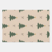 Christmas tree ラッピングペーパーシート (正面2)