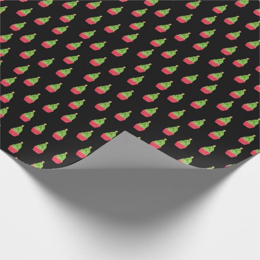 Christmas Tree ラッピングペーパー (角)