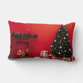 christmas tree ランバークッション (裏面)
