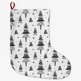 Christmas tree ラージクリスマスストッキング