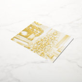 Christmas Tree 箔シーズンポストカード (回転した状態)