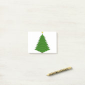 Christmas tree 40 ポストイット (デスク上)