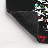 Christmas Tree Airplanes Lots Merry Christmas Men  マウスパッド (コーナー)