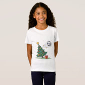 Christmas tree and soccer tシャツ (正面フル)