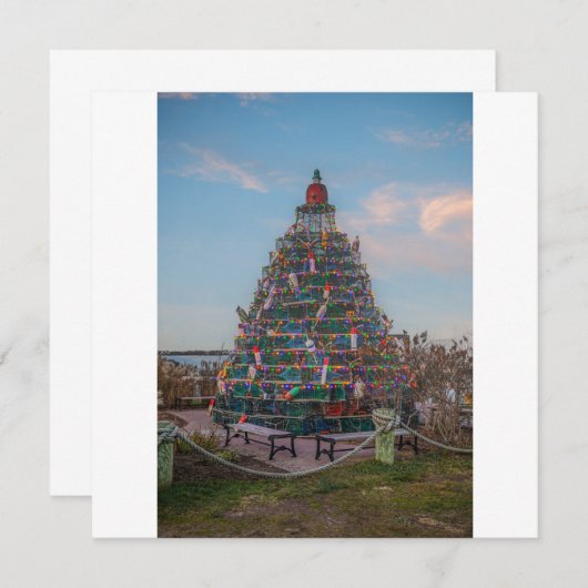 Christmas Tree at Block Island Harbor, RI (正面/裏面)