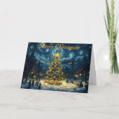 Christmas Tree at Christmas シーズンカード (正面)