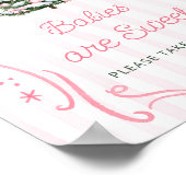 Christmas Tree Babies are Sweet Take a Treat ポスター (角)