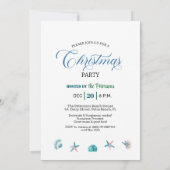 Christmas Tree Beach Christmas Party  招待状 (裏面)