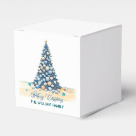 Christmas Tree Beach Merry Christmas フェイバーボックス