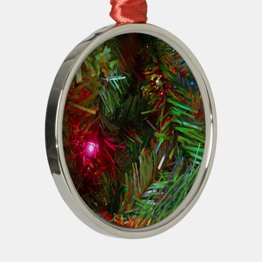 Christmas Tree Branch メタルオーナメント (右)