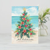 Christmas Tree by the Sea Tropical シーズンカード (スタンド正面)