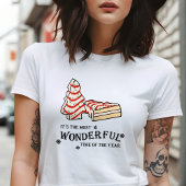 Christmas Tree Cake Printing Tシャツ