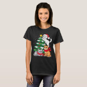 Christmas Tree Cats Xmas Tシャツ (正面フル)