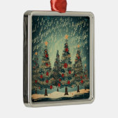 Christmas Tree Celebration メタルオーナメント (右)
