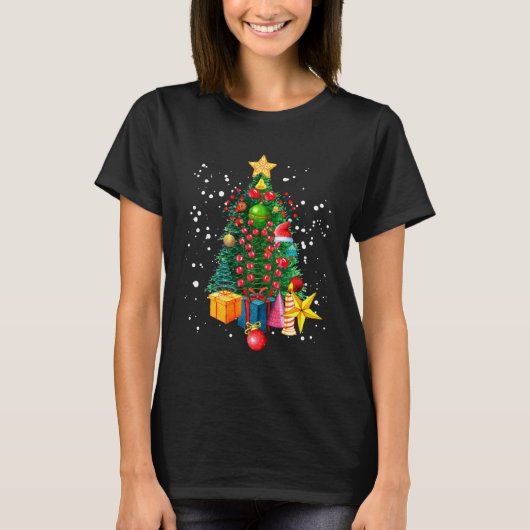 Christmas Tree Christmas Pyjamas  2 Tシャツ (正面)