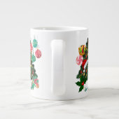 Christmas Tree Coffee Mug | Festive Holiday Cup  ジャンボコーヒーマグカップ (裏面)