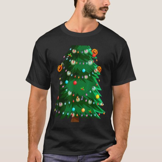 Christmas Tree Costume Idea For Adults &amp; Chris Tシャツ (正面)
