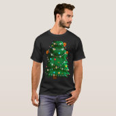 Christmas Tree Costume Idea For Adults &amp; Chris Tシャツ (正面フル)