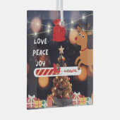 Christmas tree decorations ガラスオーナメント (正面右)