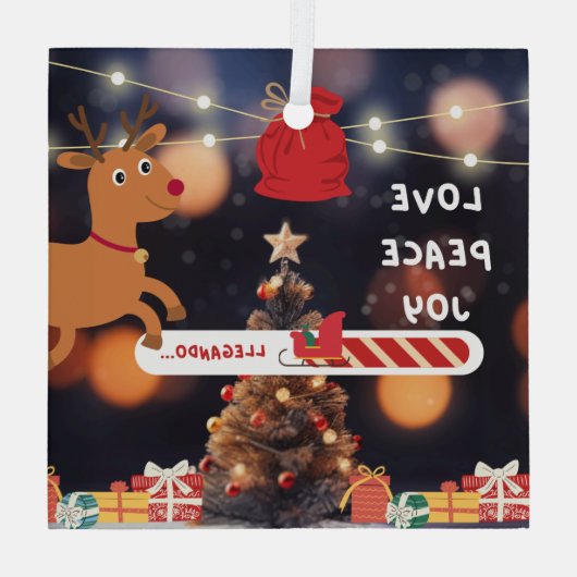 Christmas tree decorations ガラスオーナメント (裏面)