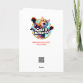 Christmas Tree Dinosaur Card - Jurassic Dino-mite  カード (裏面)