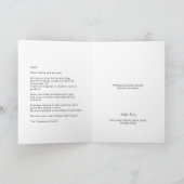 Christmas tree Family photo Collage Year Review シーズンカード (内部)