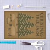 Christmas Tree Farm 薄葉紙 (クラフト)