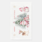 Christmas Tree Fawn Santa Snowman (正面)