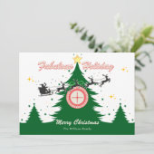 Christmas Tree French Roulette Casino Style シーズンカード (スタンド正面)