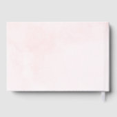 Christmas tree Frosty pink rose Baby shower ゲストブック (裏面)