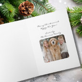 Christmas Tree Green Military Airplane Minimalist カード