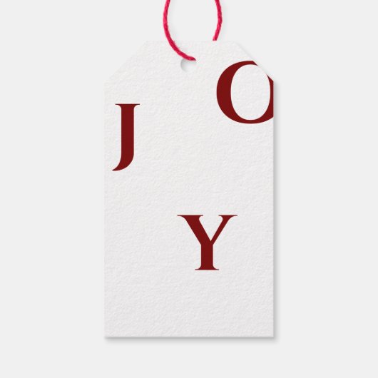 Christmas Tree Greenery Rustic Watercolor Holiday ギフトタグ (裏面)