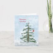 Christmas Tree Greeting Card カード (正面)