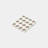 Christmas Tree Handprint Art ポストイット (アングル)