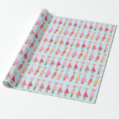 Christmas Tree Hearts Wrapping Paper ラッピングペーパー (アンロールド)