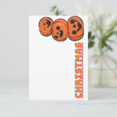 Christmas Tree Holiday Card Envelope 出欠カード (スタンド正面)