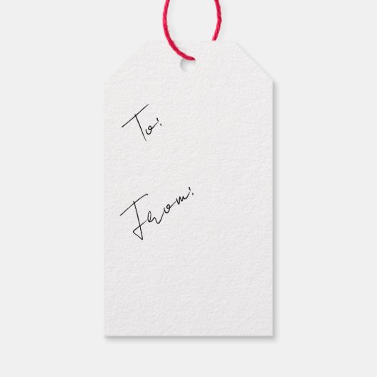 Christmas Tree Holiday XMas  ギフトタグ (裏面)