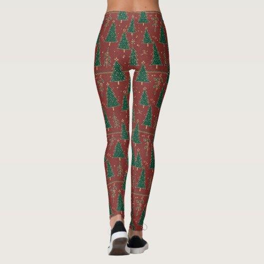 Christmas Tree Leggings レギンス (裏面)
