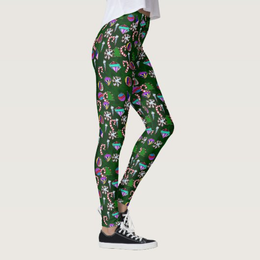 Christmas Tree Leggings レギンス (右)