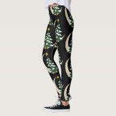 Christmas Tree Leggings, Buy with Matching T-Shirt レギンス (左)
