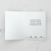 Christmas Tree Merry Christmas Card カード (内部)