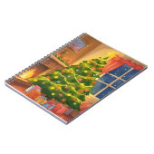 Christmas Tree | Merry Christmas Painting ノートブック (左側)