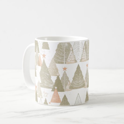 Christmas Tree Mug  コーヒーマグカップ (正面左)
