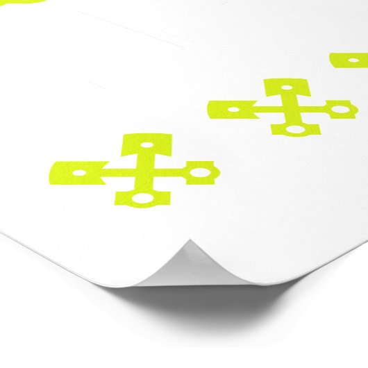 Christmas Tree Oldtimer Car Xmas Ugly Sweater Pull ポスター (角)