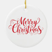 Christmas Tree Ornament セラミックオーナメント (裏面)