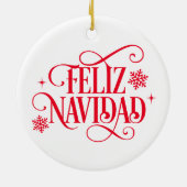 Christmas Tree Ornament セラミックオーナメント (裏面)