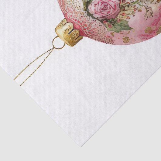 Christmas Tree Ornament Design Tissue Paper  薄葉紙 (詳細)