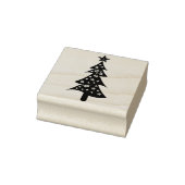 Christmas Tree Ornament Stamp ラバースタンプ (スタンプ)