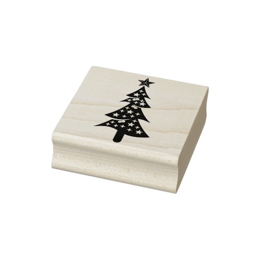 Christmas Tree Ornament Stamp ラバースタンプ (スタンプ)