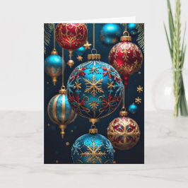 Christmas Tree Ornaments Christmas Card シーズンカード